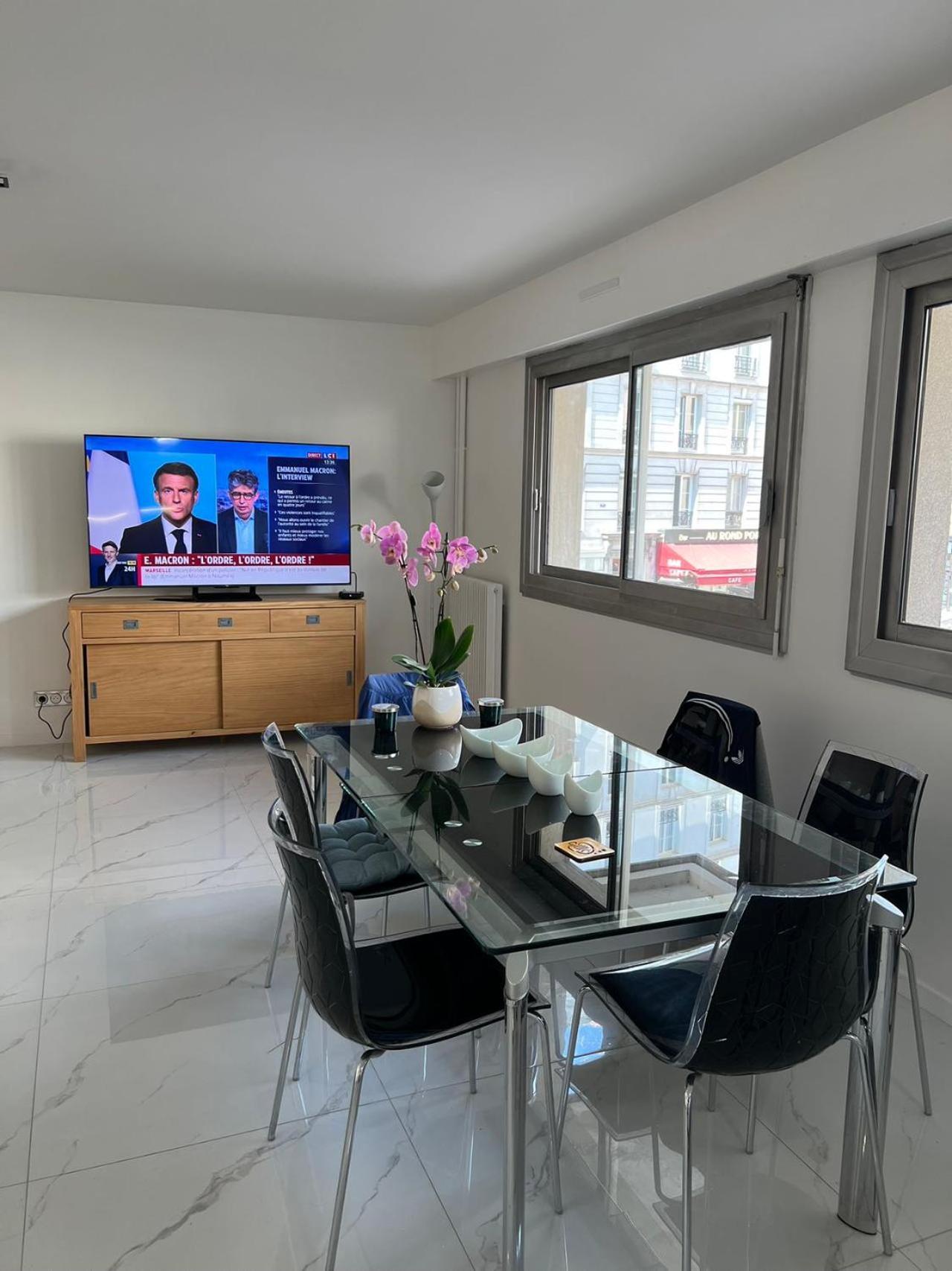 Apartamento Paris Expo Cosy Appt T5 Avec Jardin Exterior foto